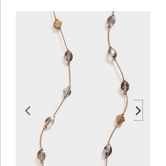 J.jill Smokey glass station necklace - Picture 4 of 8